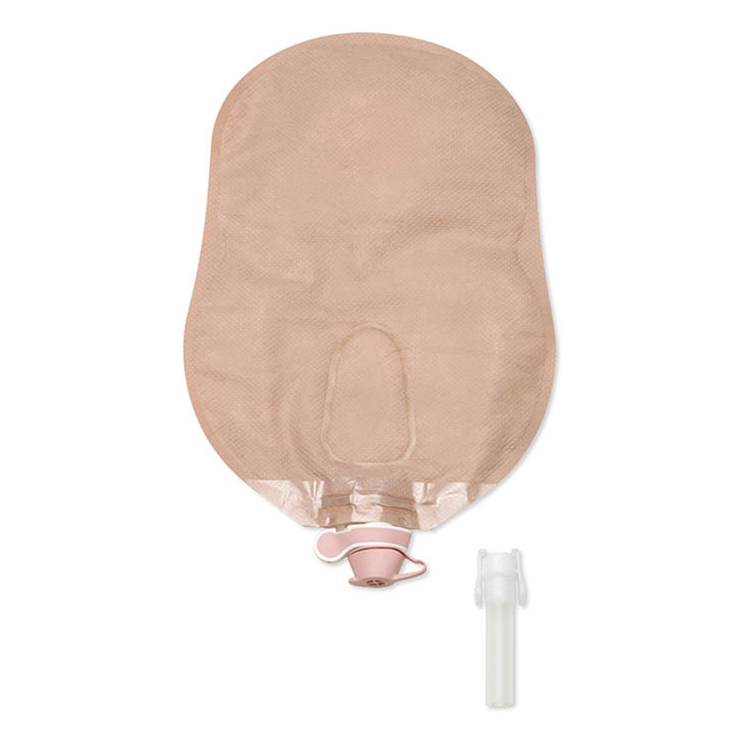 Urostomy Pouch Premier™ One-Piece System 9 Inch Length Flat, Pre-Cut 1-1/4 Inch Stoma Drainable