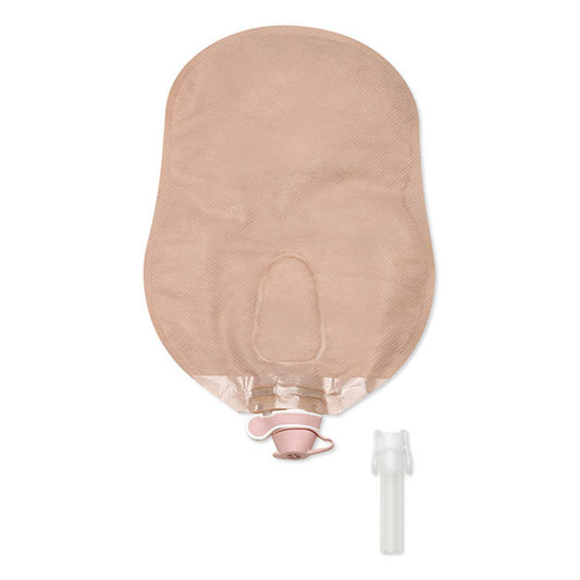 Urostomy Pouch Premier™ One-Piece System 9 Inch Length Flat, Pre-Cut 1-1/4 Inch Stoma Drainable