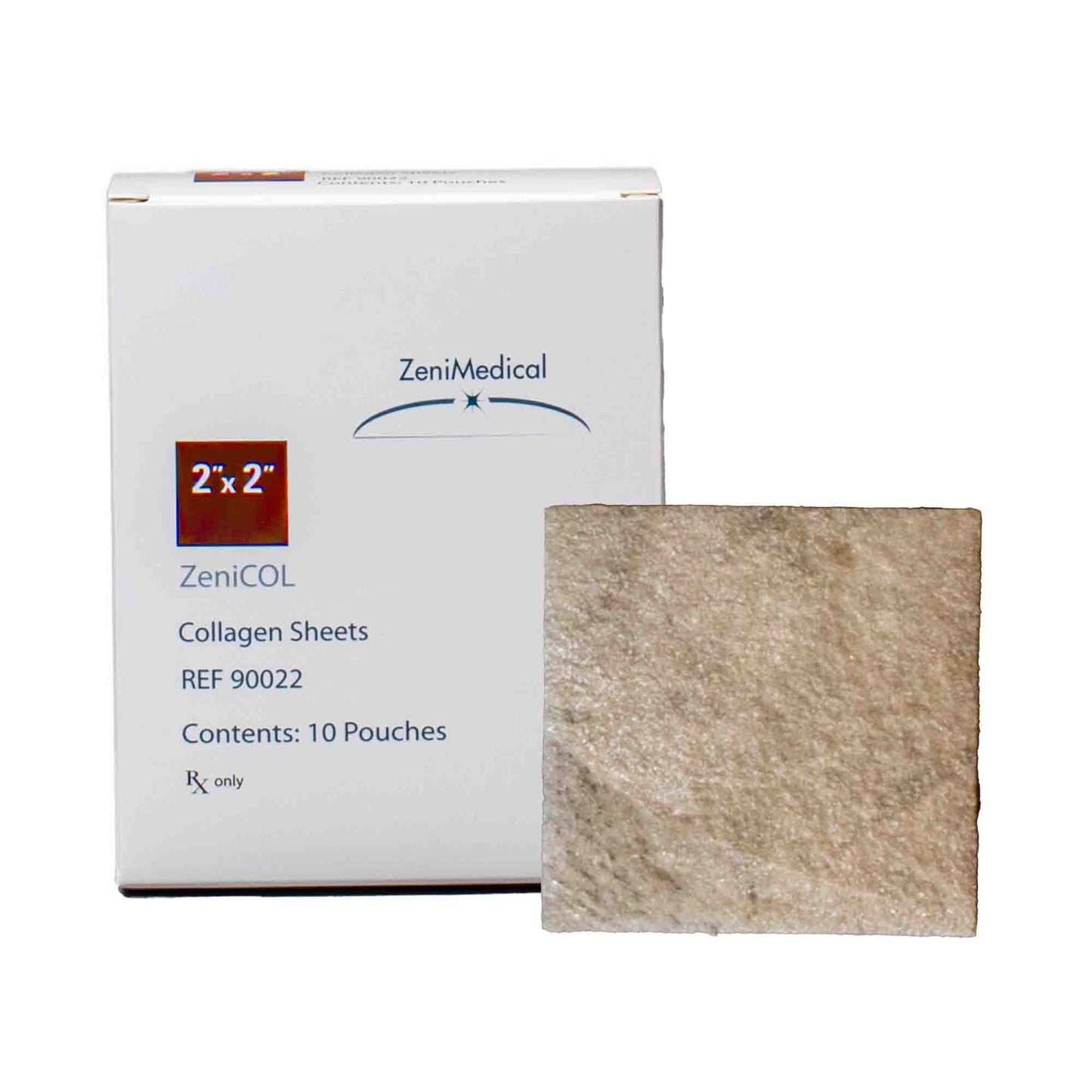 ZeniCOL Collagen Dressing, 2 x 2 Inch
