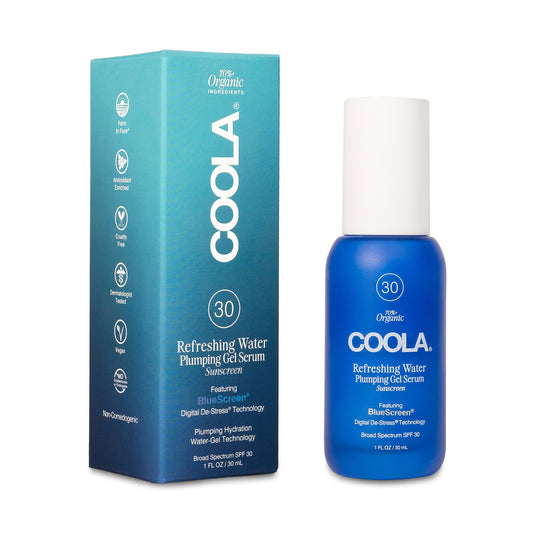 Coola Refreshing Water Plumping Gel Serum Sunscreen with BlueScreen™ SPF 30
