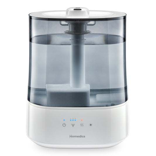 Homedics TotalComfort Deluxe Warm and Cool Mist Ultrasonic Humidifier