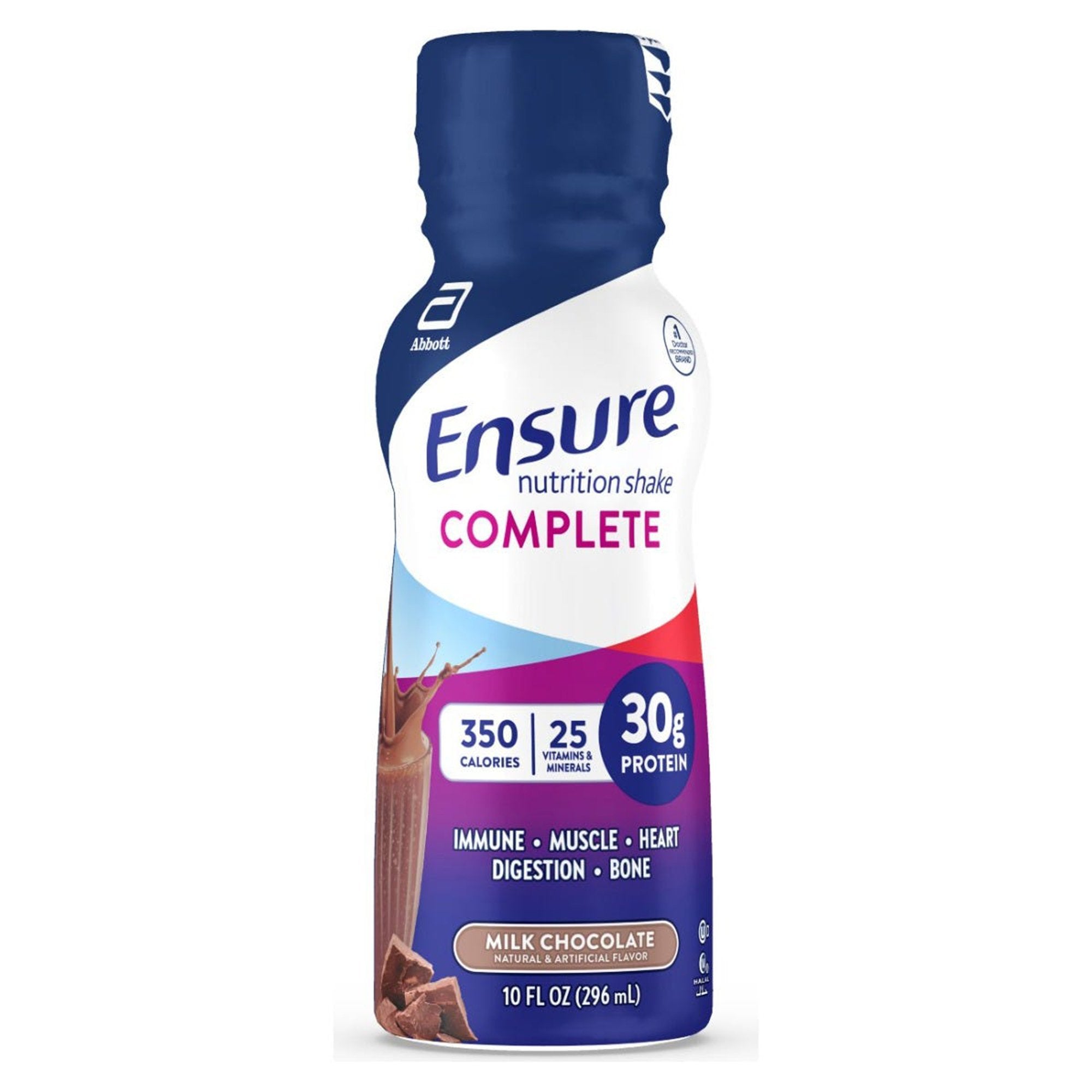 Ensure Complete Nutrition Shake, Chocolate, 10-ounce Bottle – SurfMed