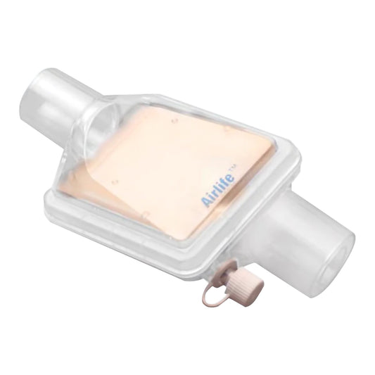 AirLife Adult Hygroscopic Condenser Humidifier With Gas Sampling Port