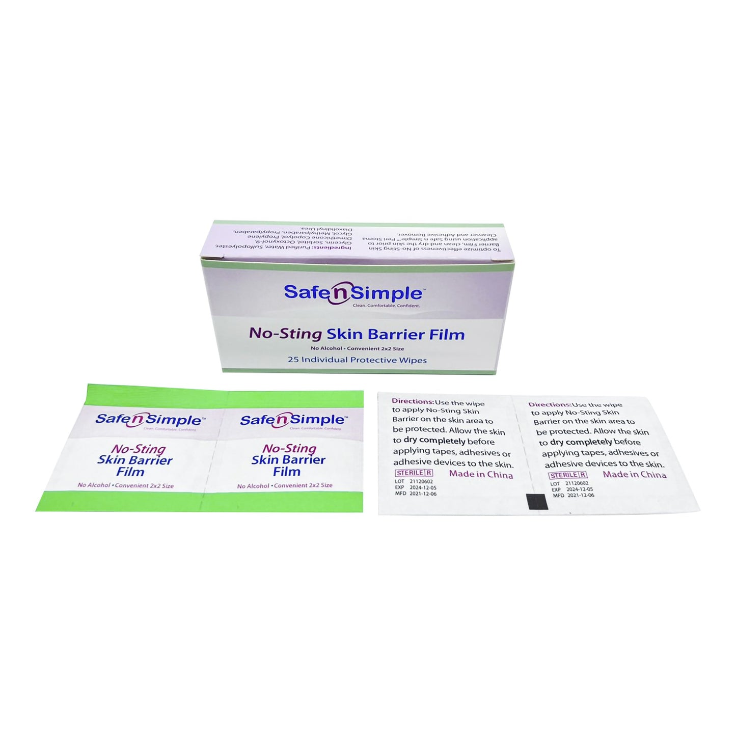Safe n Simple™ Barrier Wipe