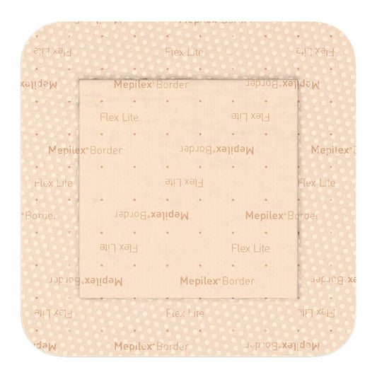 Mepilex Border Flex Lite Silicone Foam Dressing, 6 x 6 Inch