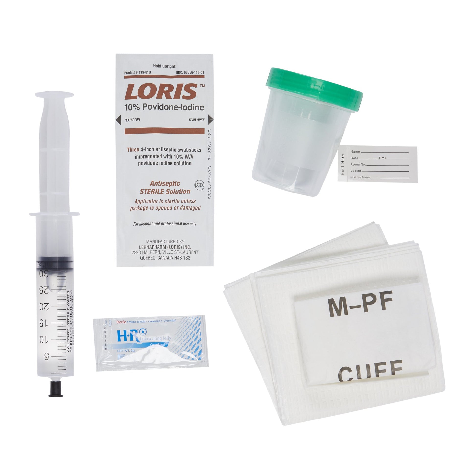 McKesson Indwelling Catheter Tray With Specimen Container