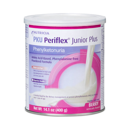 PKU Periflex Amino Acid–Based, Phenylalanine-Free Powdered Formula Berry Flavor