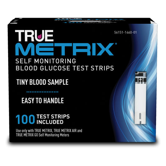 True Metrix Self Monitoring Blood Glucose Test Strips