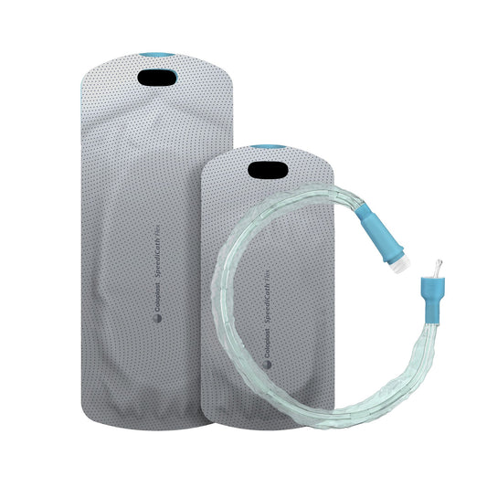 Urethral Catheter SpeediCath Flex Coud Pro - Pocket Coude Tip Hydrophilic Coated Polyurethane 12 Fr. 16 Inch Length