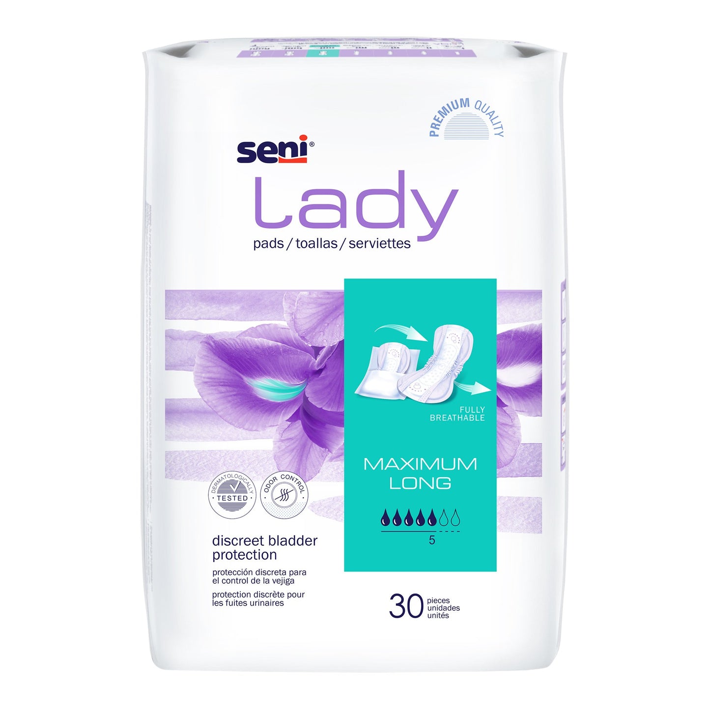 Seni Lady Maximum Bladder Control Pads, Long