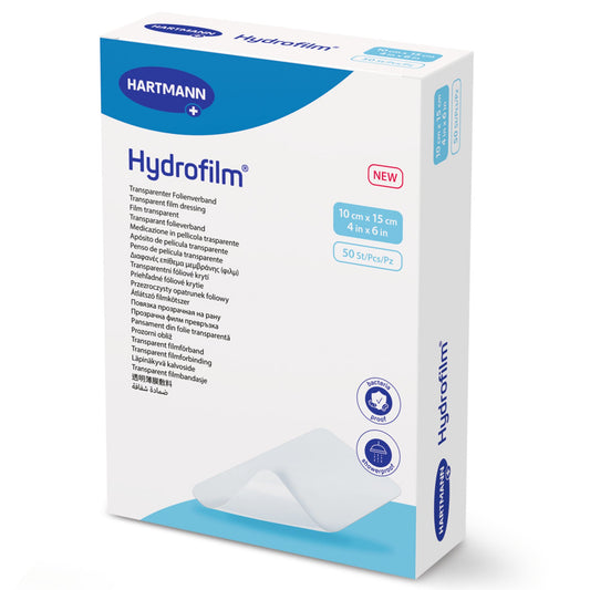 Hydrofilm Wound Dressing, 4 x 6 Inch