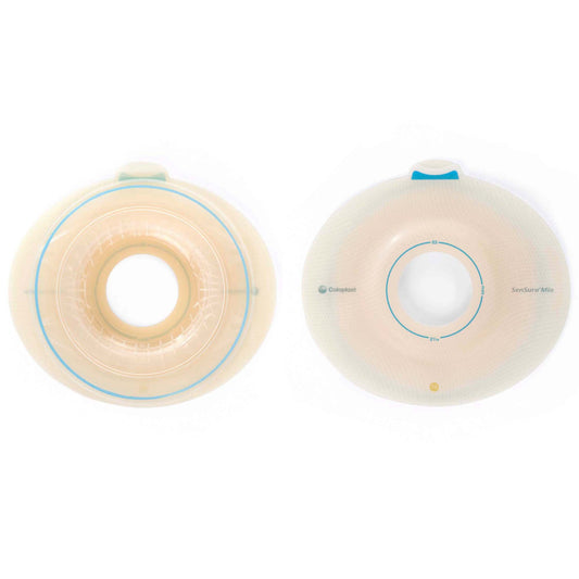 SenSura Mio Convex Flex Ostomy Barrier, 35 mm Stoma Opening, Red Color Match