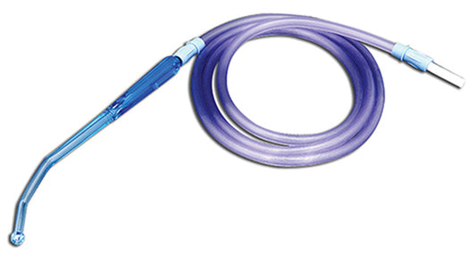 AMSure Yankauer Style Suction Tube Handle, Rigid Type, 6 Foot Length
