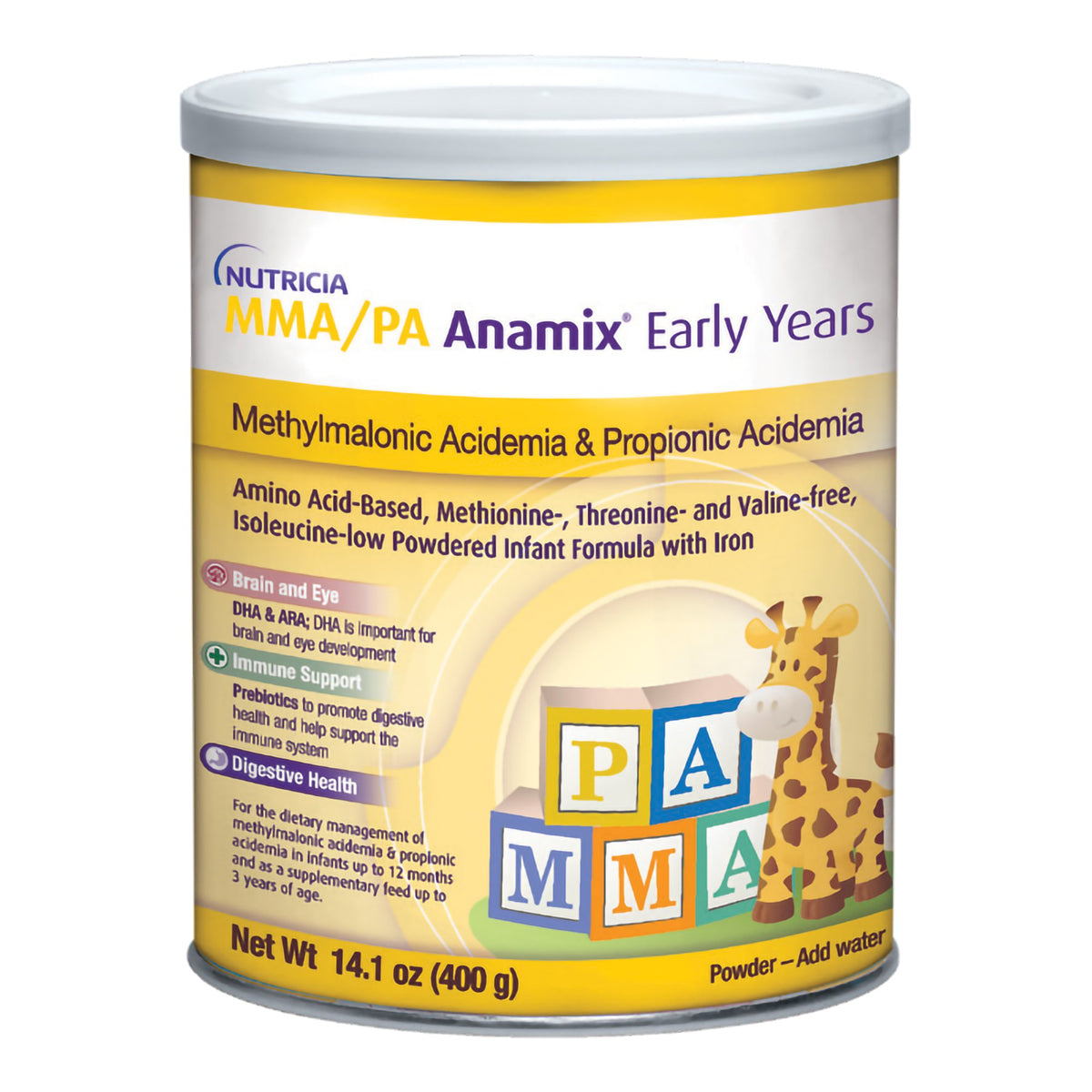 MMA/PA Anamix Early Years Amino Acid–Based, Methionine-, Threonine-Fre ...