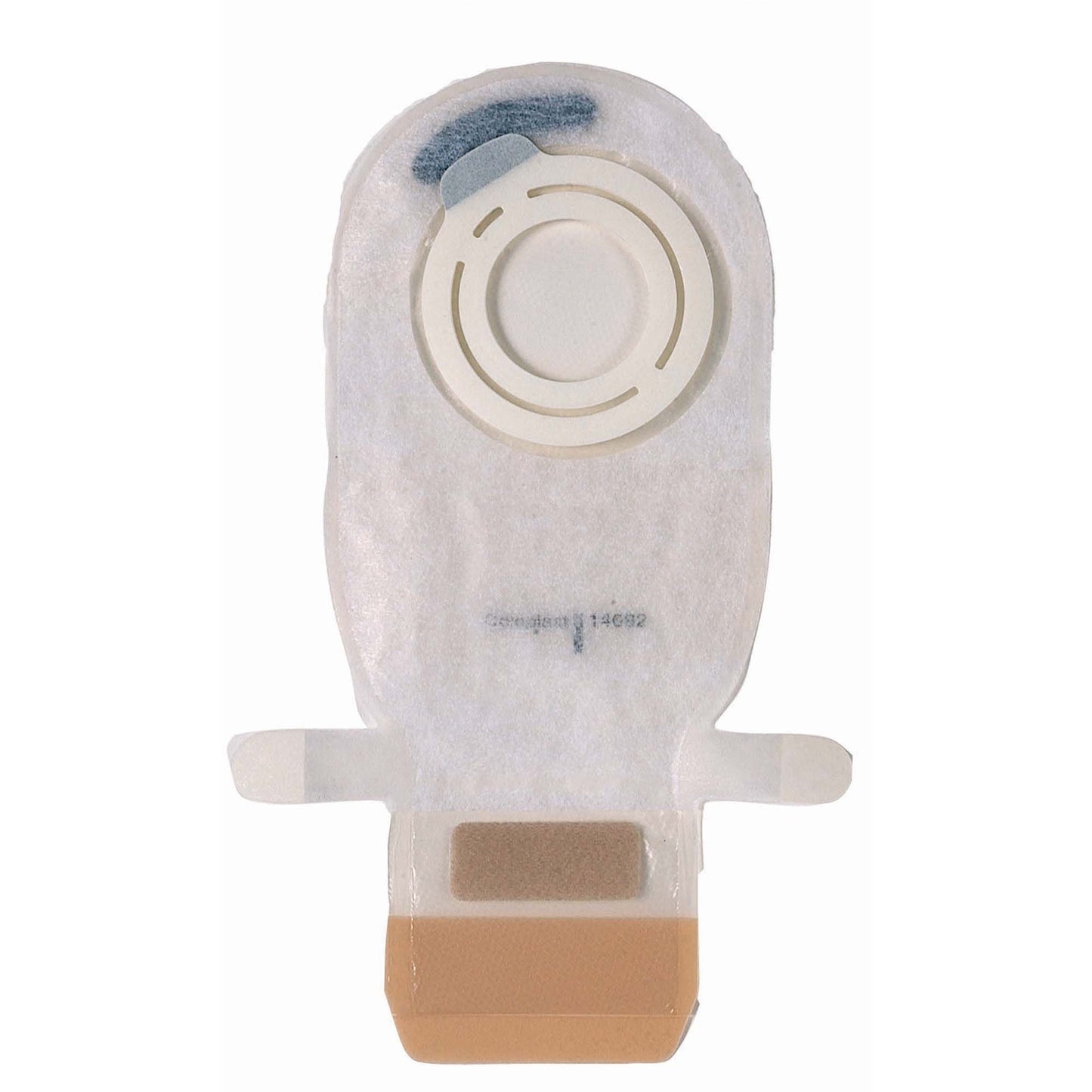 Assura AC Pediatric 2-Piece Transparent Ostomy Pouch, 25mm Stoma