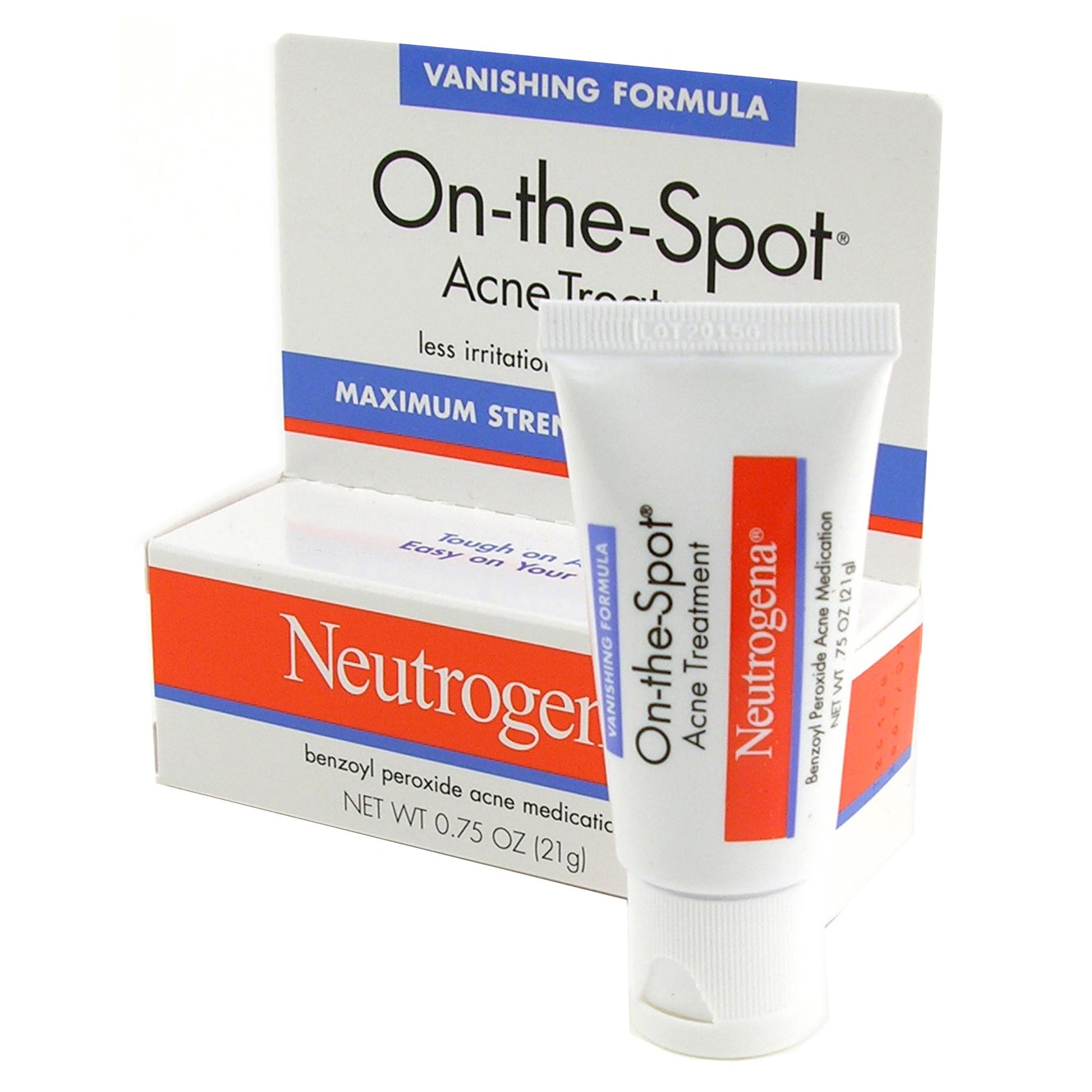 Neutrogena On the Spot Acne Treatment, 0.75-ounce Tube