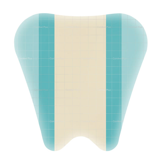 Comfeel Plus Ulcer Hydrocolloid Dressing, 7 x 8 Inch Sacral