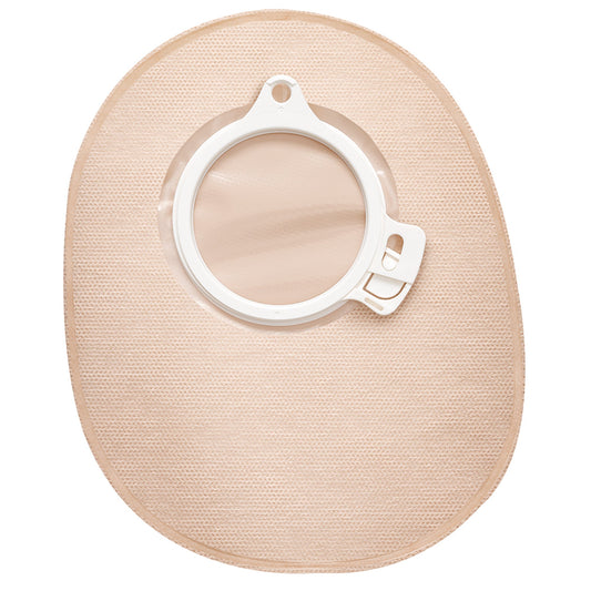 SenSura Click 2-Piece Closed End Opaque Ostomy Pouch, Green Match