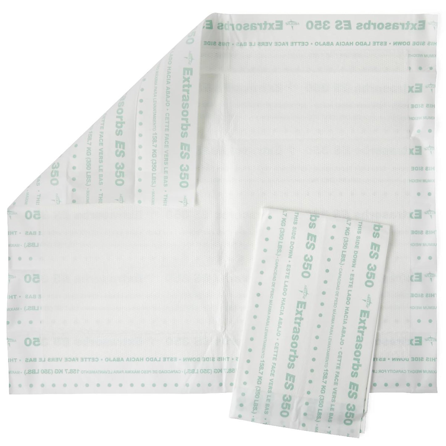 Disposable Underpad Ultrasorbs Advanced Low Air Loss and Repositioning 30 X 36 Inch Super Absorbent Polymer Heavy Absorbency
