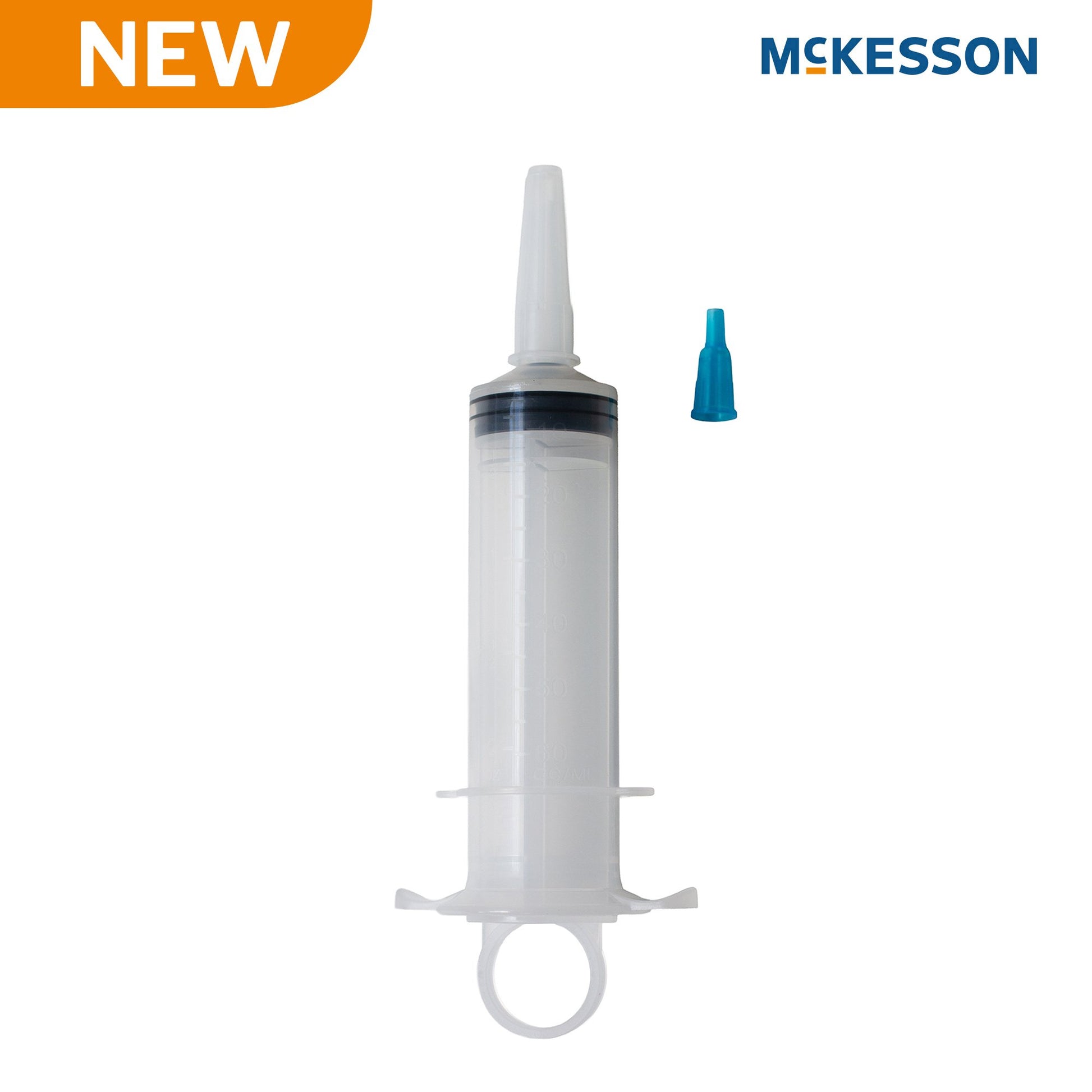 Irrigation Syringe McKesson 60 mL Catheter Tip Without Safety