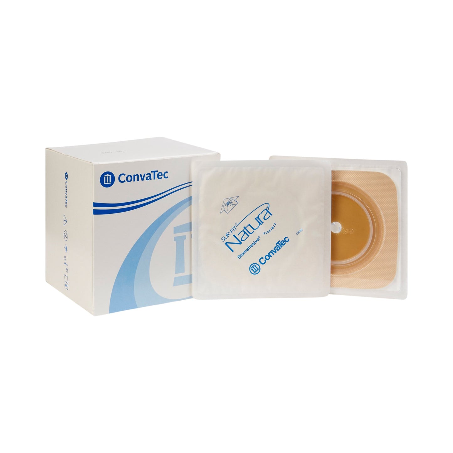 Sur-Fit Natura Two-Piece Stomahesive Skin Barrier, 70 mm flange