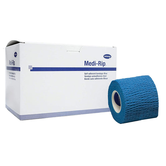 Medi-Rip LF Tan Self-Adherent Compression Bandages, 3 Inch x 5 Yard