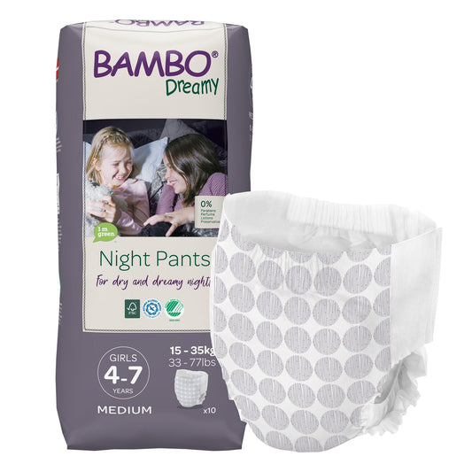 Bambo Dreamy Training Pants, For Girls 4 – 7 Years Old