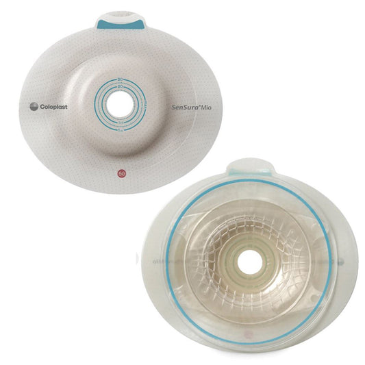 SenSura Mio Click Ostomy Barrier, Trim to Fit 15 – 30 mm, Red Match