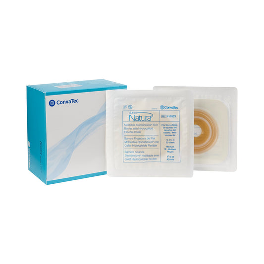 Sur-Fit Natura Stomahesive Ostomy Barrier Fits Stomas from 7/8 to 1-1/4 Inches