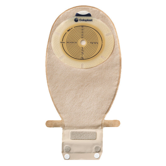 SenSura Flat 1-Piece Transparent Ostomy Pouch, 30 mm Stoma