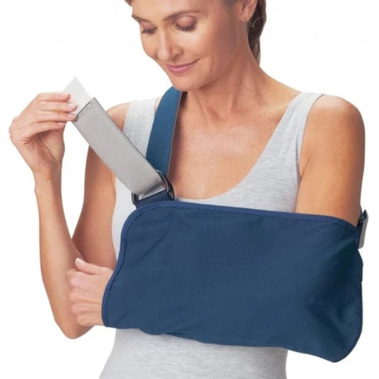 ProCare Navy Blue Cotton / Polyester Arm Sling, Medium