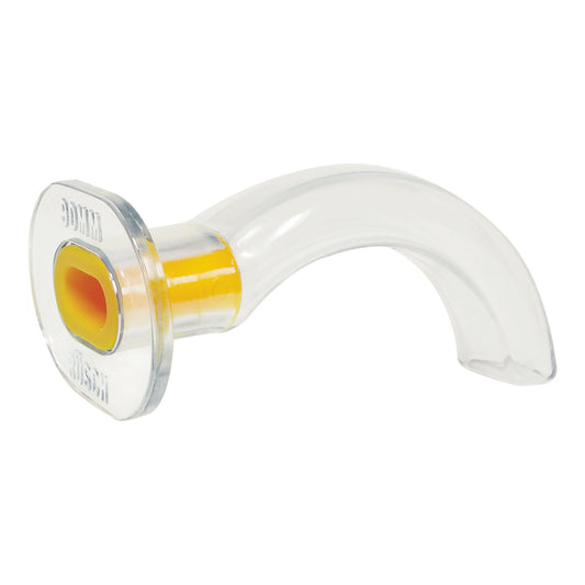Guedel Oropharyngeal Airway Rusch Yellow 90 mm Length ISO 9 NonSterile Adult