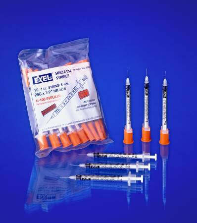 Comfort Point™ Insulin Syringe with Needle