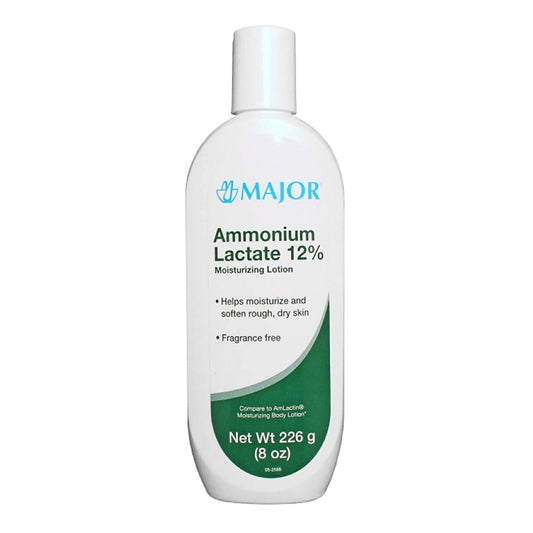 Major Ammonium Lactate Moisturizing Lotion, 8-ounce Bottle