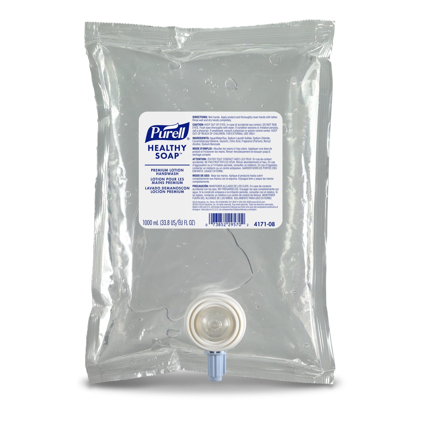 Purell Healthy Soap™ Dispenser Refill Bag for use w/ CS2 Healthy Soap Dispenser