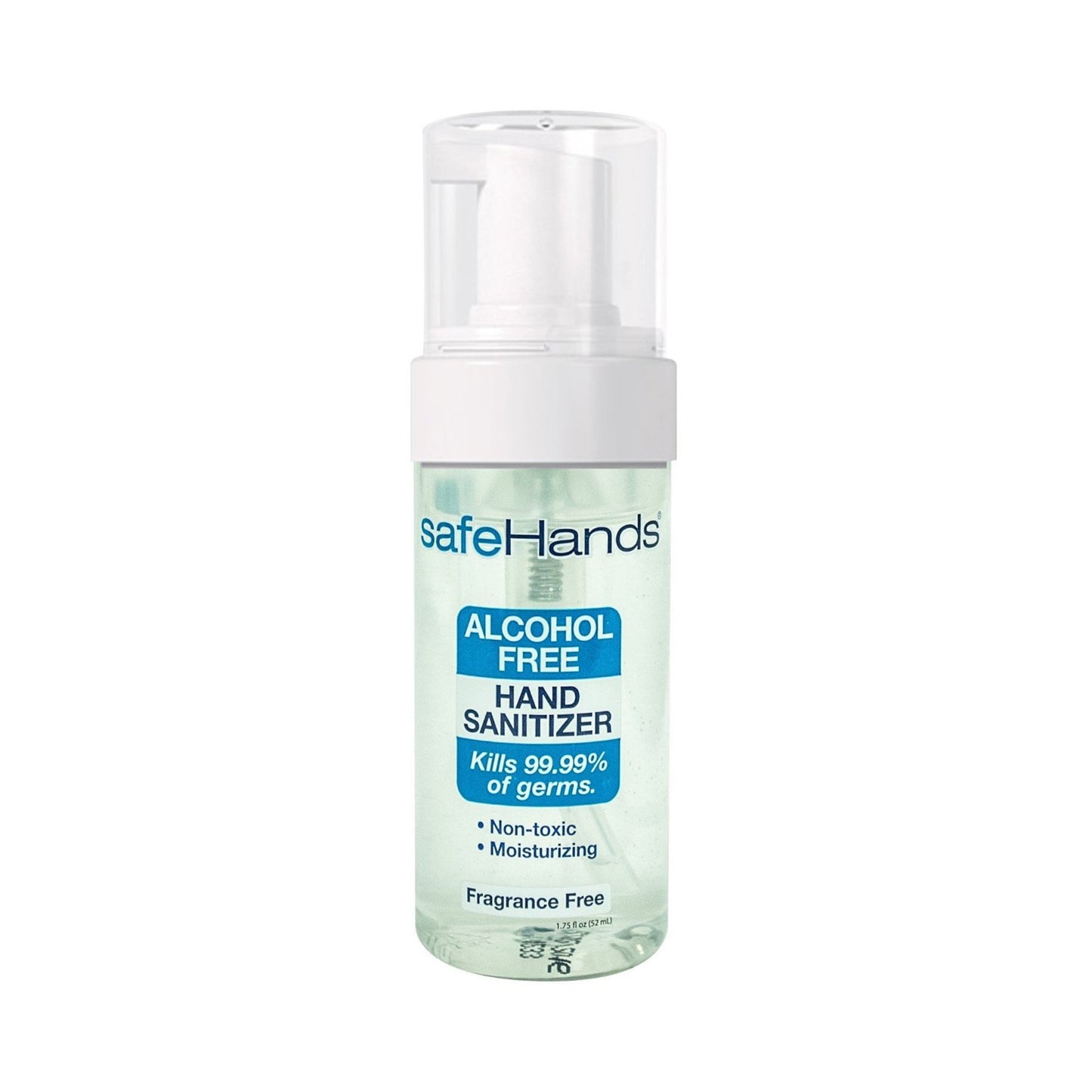 safeHands Alcohol-Free Hand Sanitizer 1.75-ounce Bottle