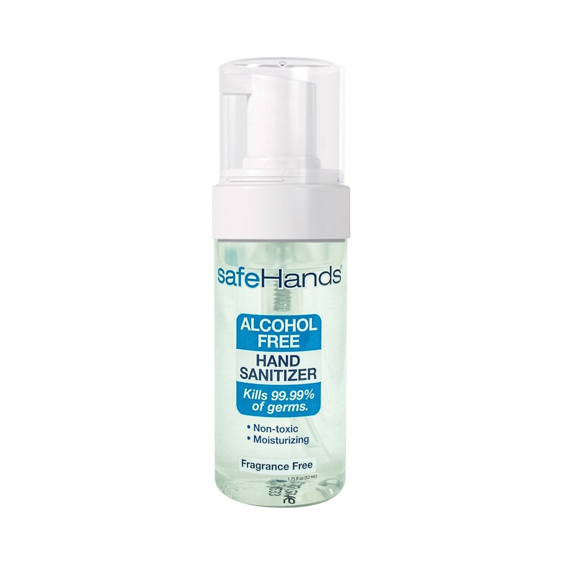 safeHands Alcohol-Free Hand Sanitizer 1.75-ounce Bottle
