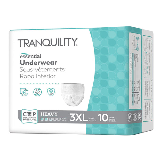 Tranquility Essential Underwear, Heavy, 3X-Large