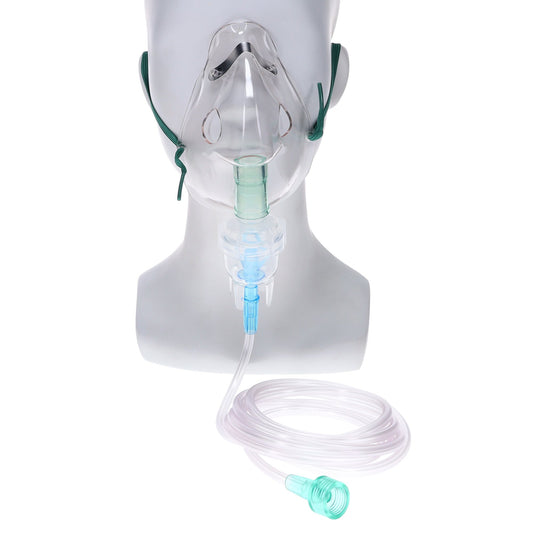 Handheld Nebulizer Kit AirLife Misty Max 10™ Small Volume Medication Cup Adult Aerosol Mask Delivery