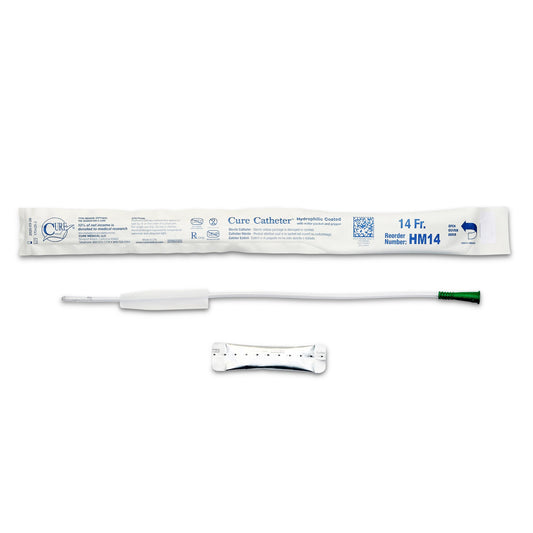 Cure Catheter™ Hydrophilic Intermittent Catheter, Straight