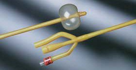 Lubri-Sil Foley Catheter, 24 Fr., Medium, 5 cc, Three Way