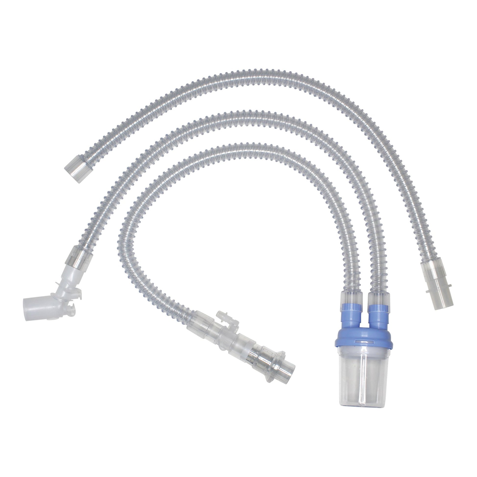 Ventilator Circuit Sunset Healthcare Solutions Corrugated Tube 24 Inch Tube Single Limb Pediatric Without Breathing Bag Single Patient Use
