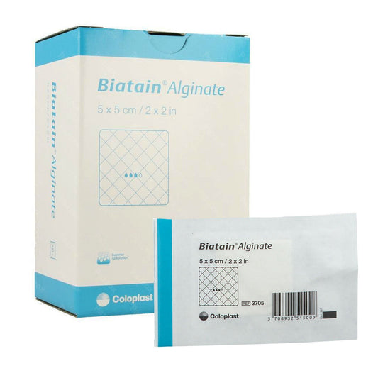 Biatain Calcium Alginate Dressing, 2 x 2 inch