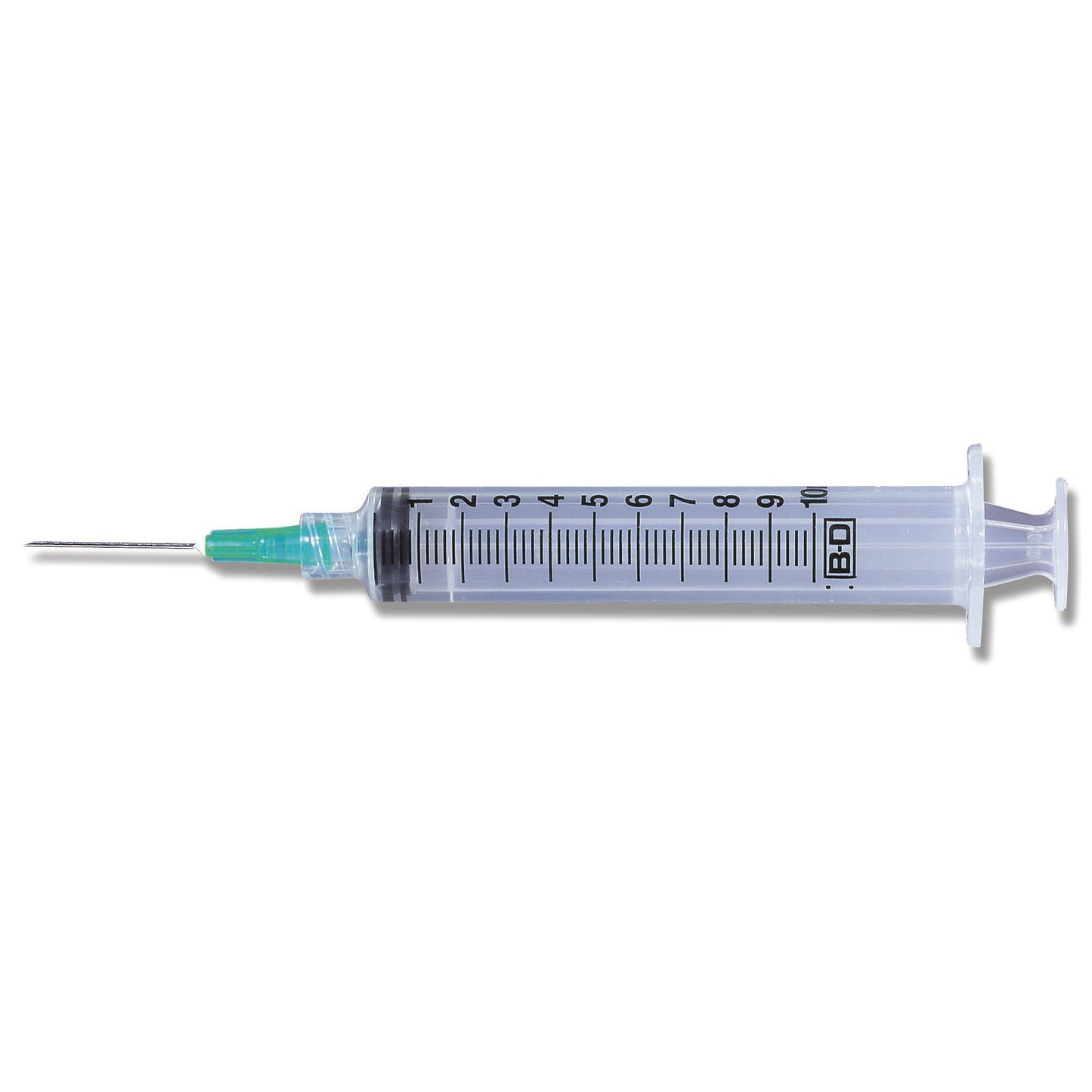 PrecisionGlide™ 10 mL Syringe w/ Hypodermic Needle, 21 Gauge, 1.5" Needle Length