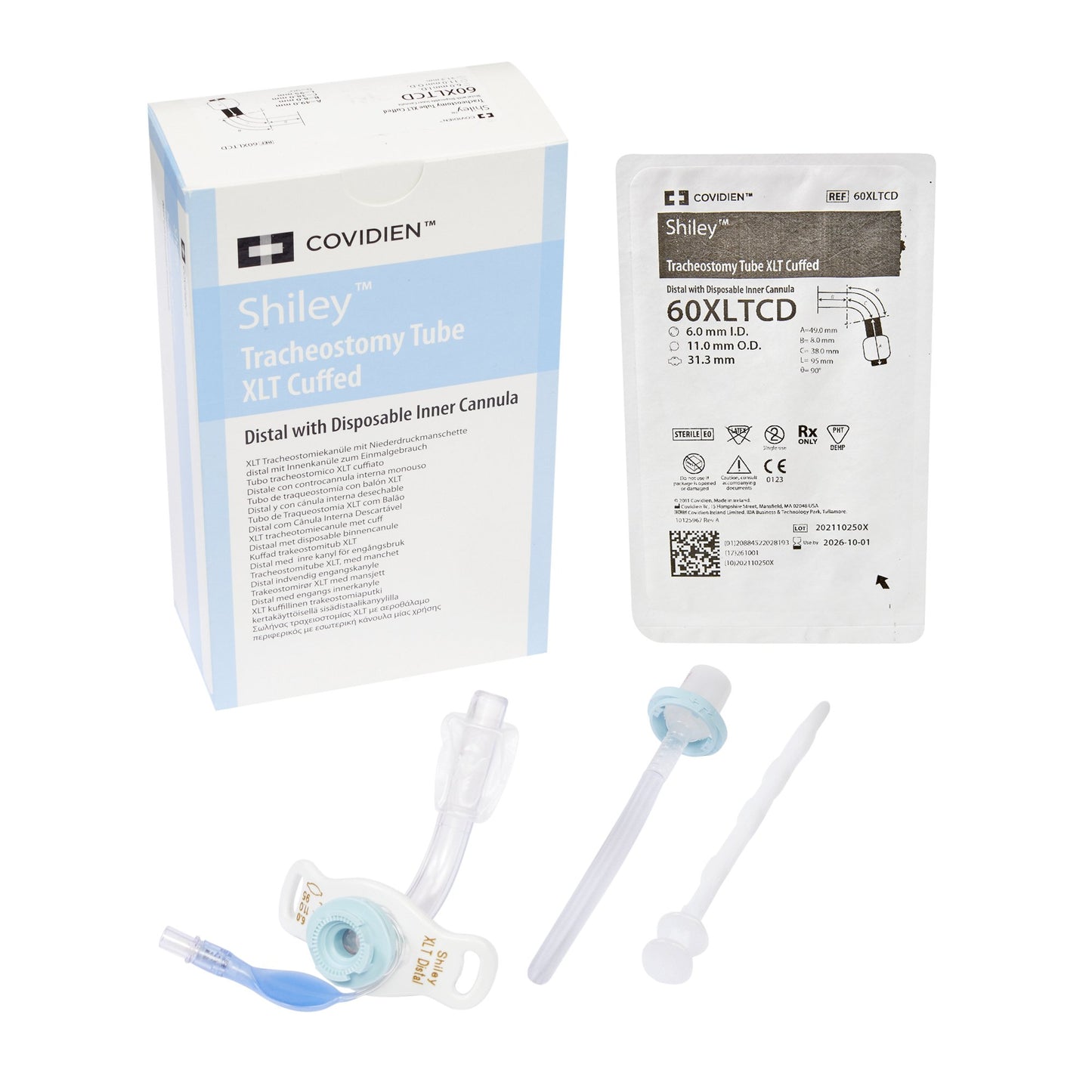 Shiley™ XLT Tracheostomy Tube, Size 6
