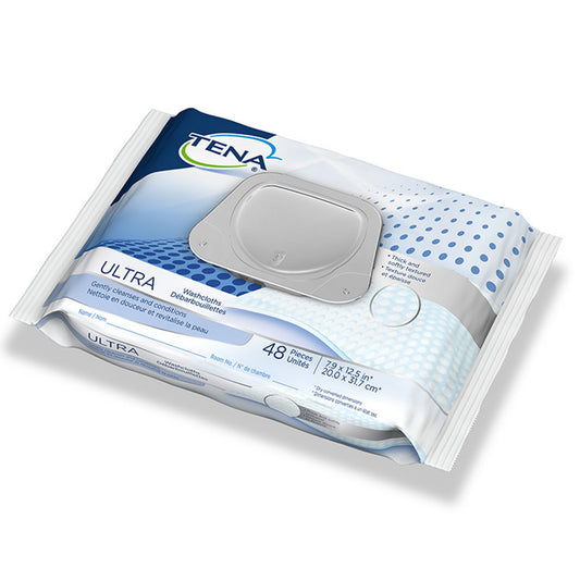 Tena Ultra Personal Cleansing Wipe, Soft Pack