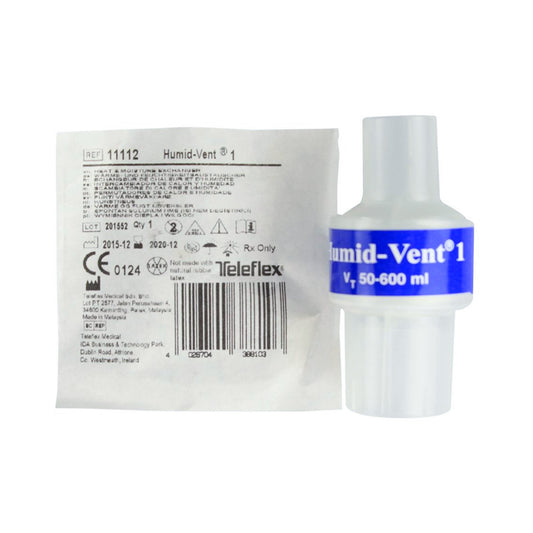 Humid-Vent 1 Heat Moisture Exchanger, Without CO2 Port