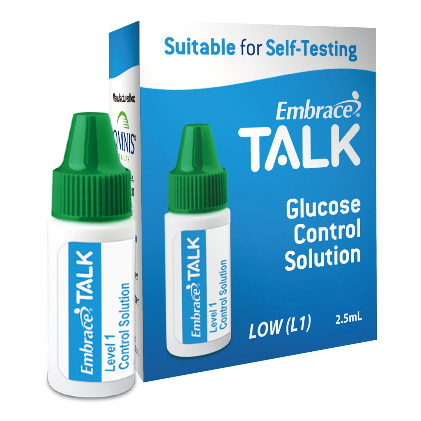 Embrace Talk Control Solution for use with Embrace Talk Blood Glucose Monitor
