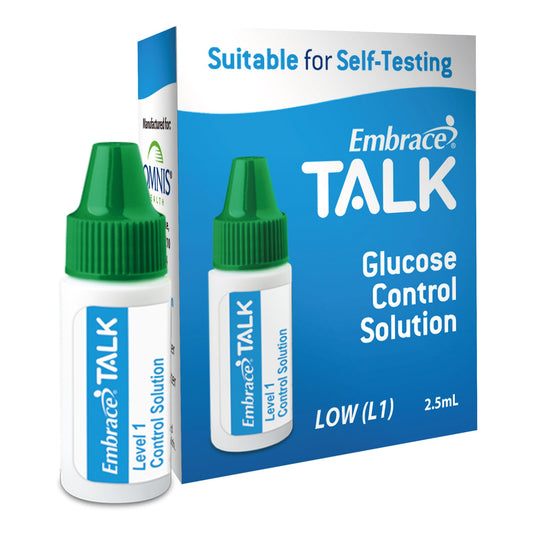 Embrace Talk Control Solution for use with Embrace Talk Blood Glucose Monitor