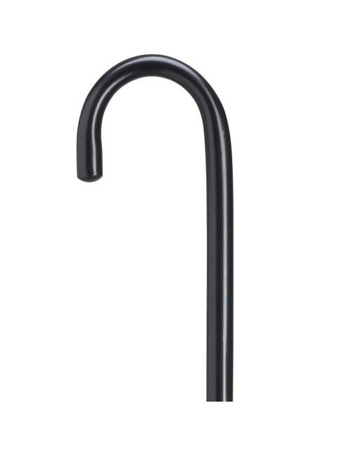 Harvy Black Round Handle Cane, 36-Inch Height